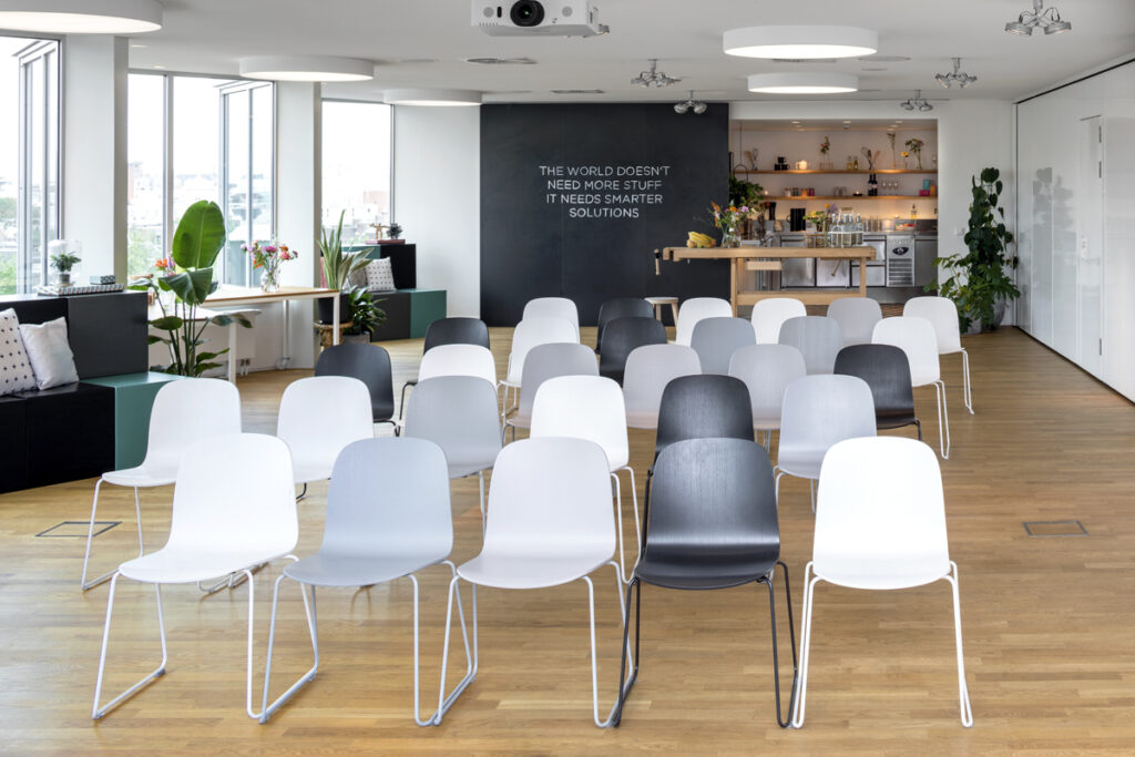 06. Event Space Theatre setup