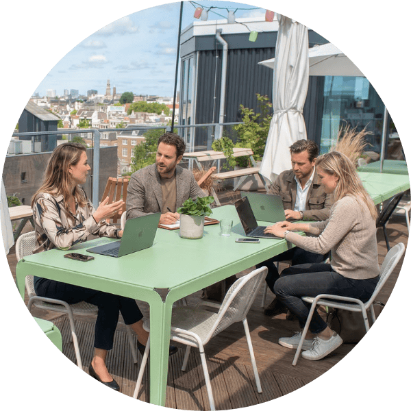 Headshot Circle Template (600 x 600 px)