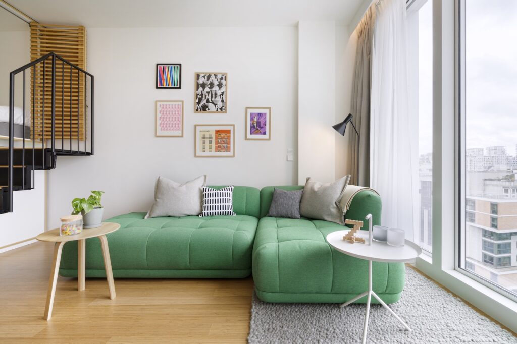 Zoku-Paris-0035 green sofa