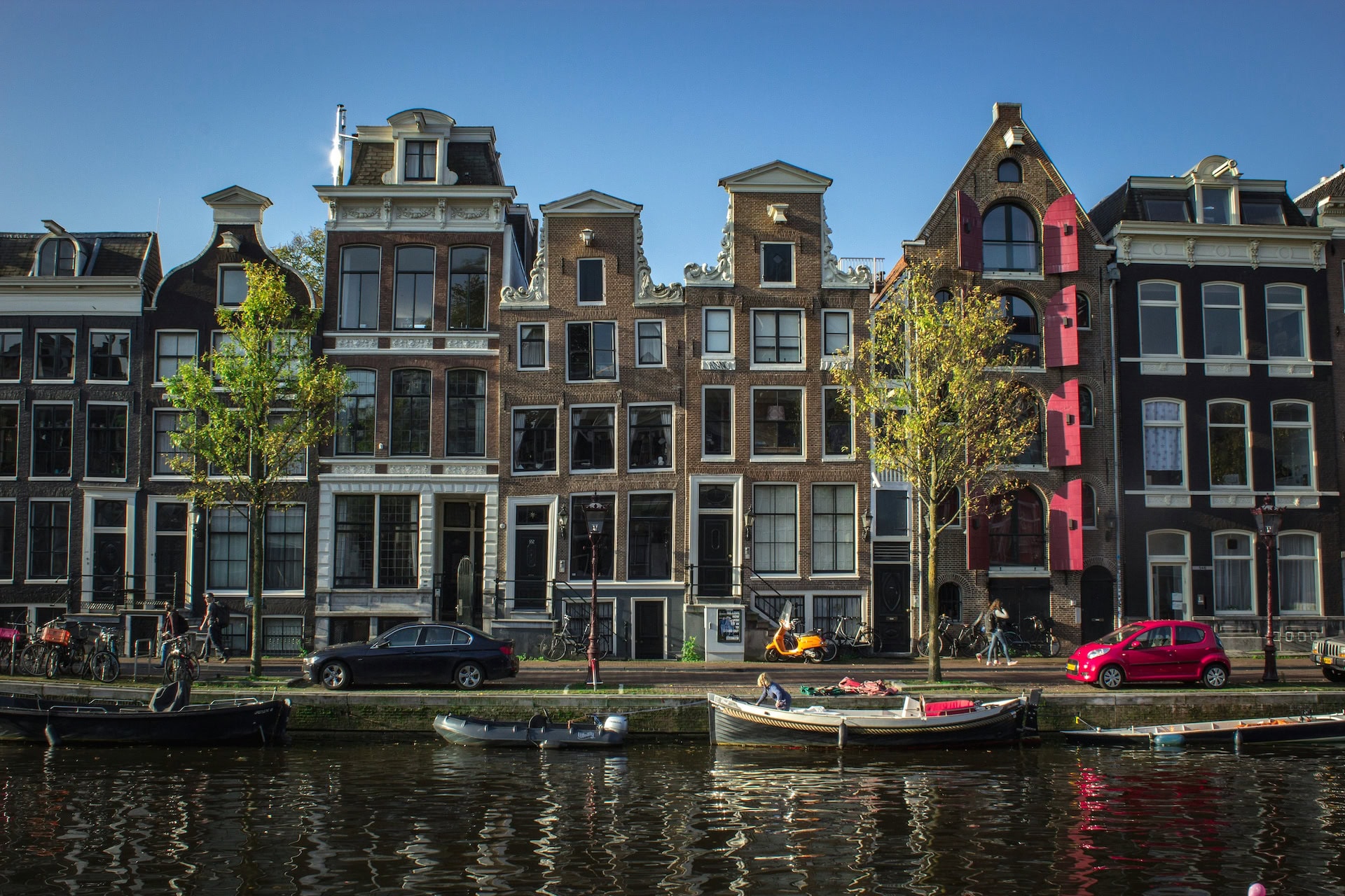 Canal houses in Amsterdam