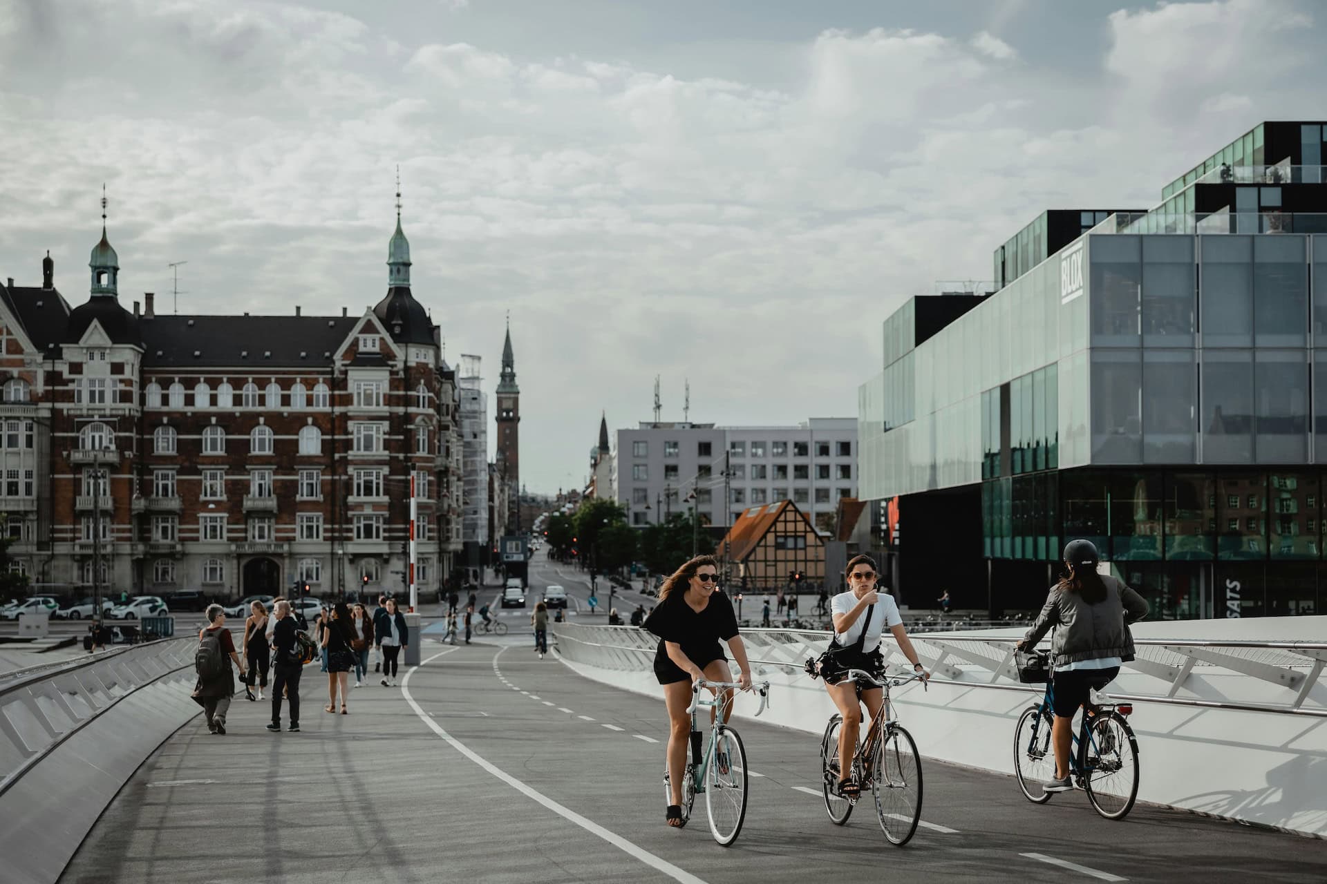 Cyclists in Copenhagen.