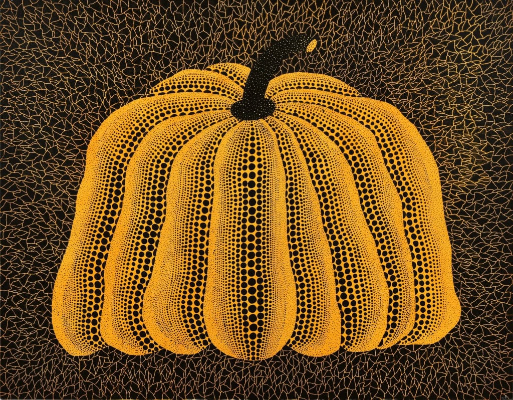 Yayoi Kusama retrospective at the Stedelijk Museum in Amsterdam.